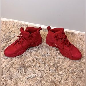 Red Jordan 12’s
